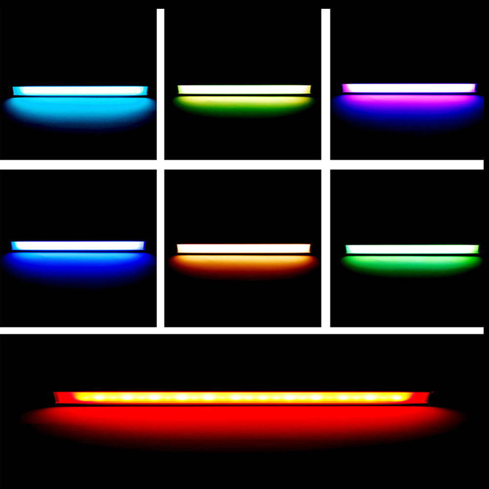 LUXCEO Q508A 8-color Photography RGB Fill Light Adjustable Color Temperature Handheld Video Light - Black/White