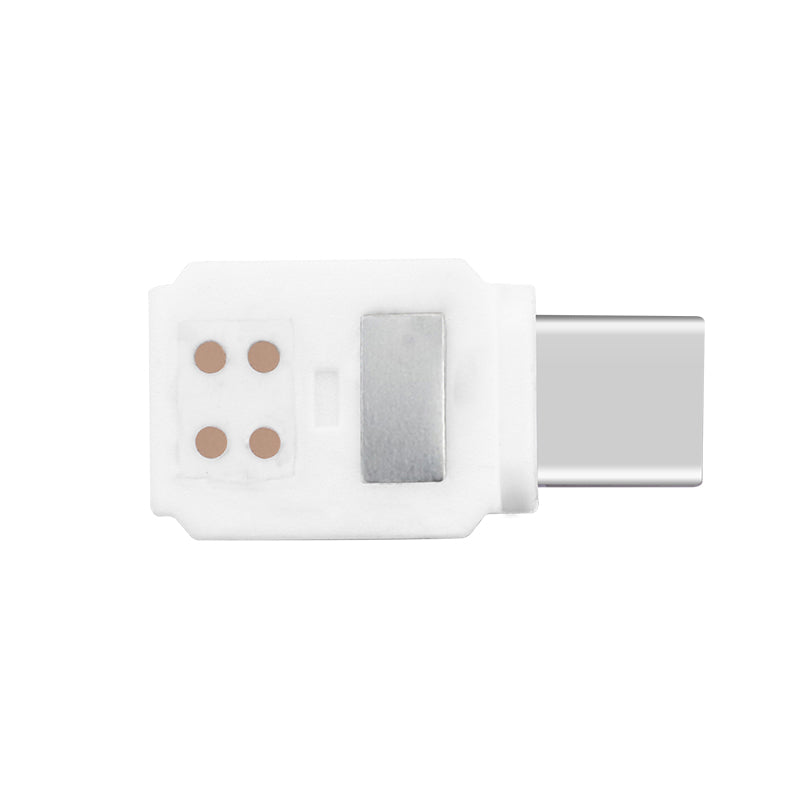 EWB8889 4Pcs/Set Lightning Micro USB Standard/Reverse Type-C Phone Adapter Connector for OSMO Pocket 2/Pocket Handheld Gimbal Camera