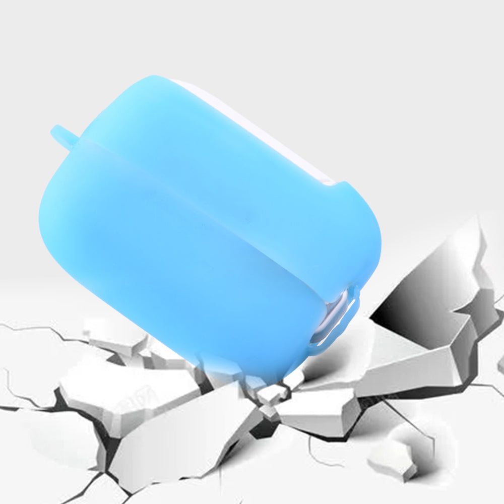 EWB8895 Thumb Anti-shake Digital Camera Charging Case Protector Silicone Protective Cover for Insta360 go2 Camera - Blue