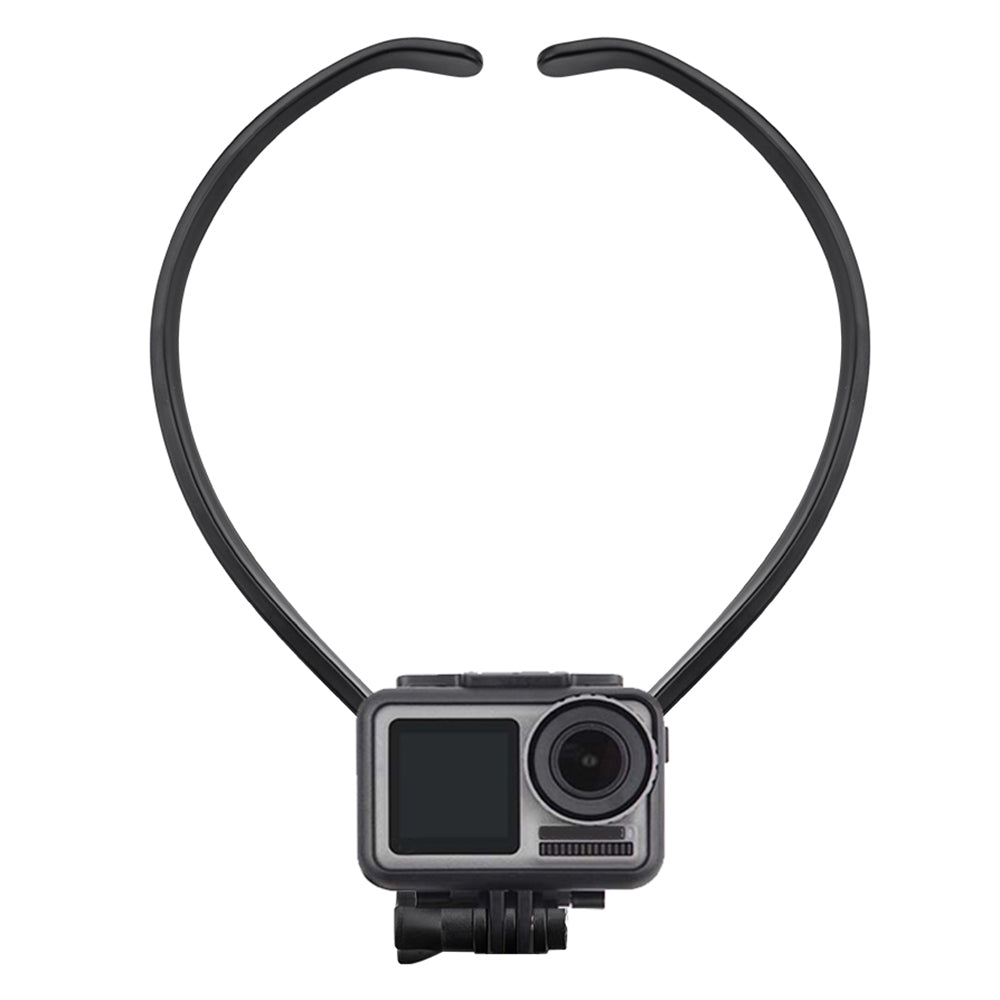 EWB8865 270 Degrees Adjustment Neck Hanging Self Timer Mobile Phone Bracket for First Viewing Angle