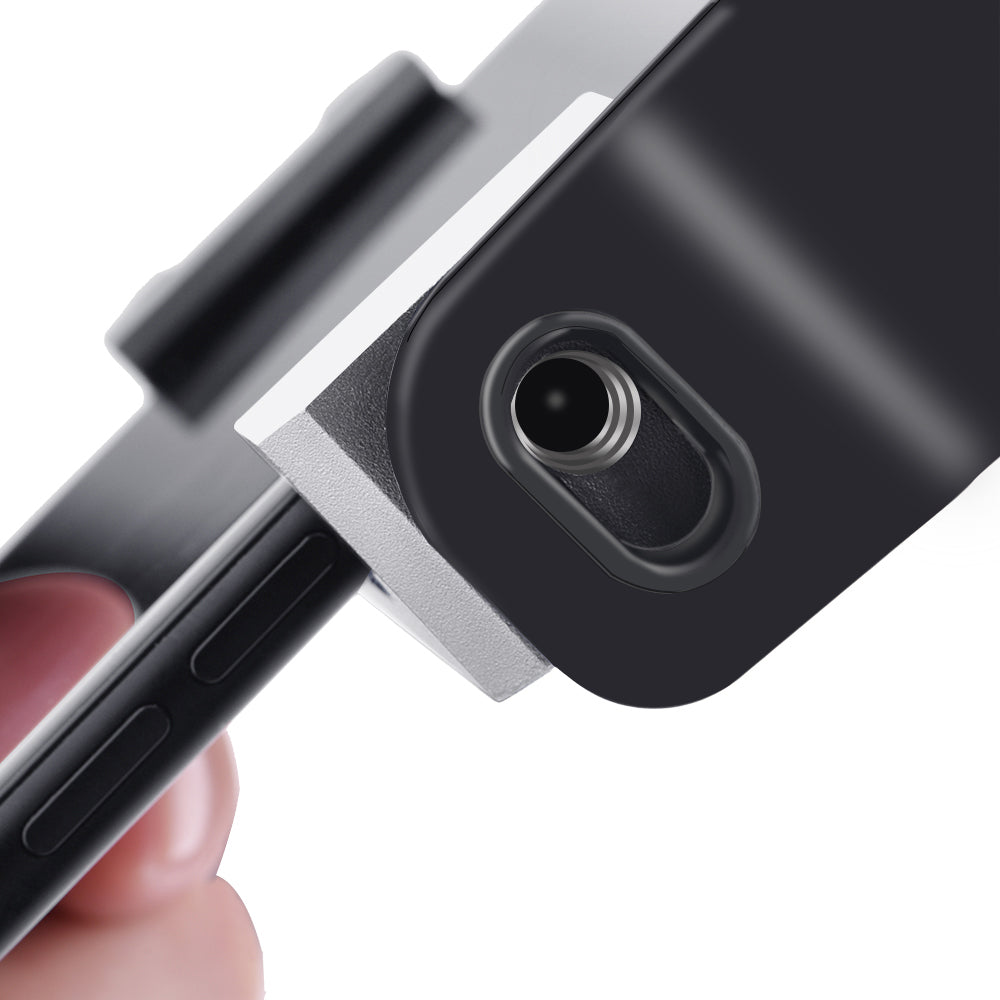 ZZCP5003 ZZCP5004 Handheld Phone Holder Gimbal Stand Tripod Mount with 1/4 Screw for DJI OSMO Pocket 2 - Silver