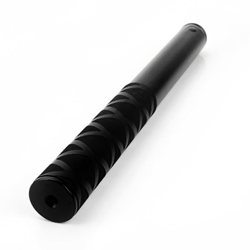 1.1m Aluminum Alloy Extension Rod Retractable Selfie Stick Handle with 1/4 inch Screw for Insta 360 One X - Black