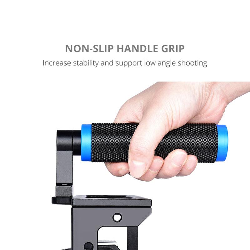 Yelangu C1 Video Camera Stabilizer DSLR Camera Cage Movie Video Film Making System Case Holder Rack for Canon/Sony/Panasonic and Other Cameras