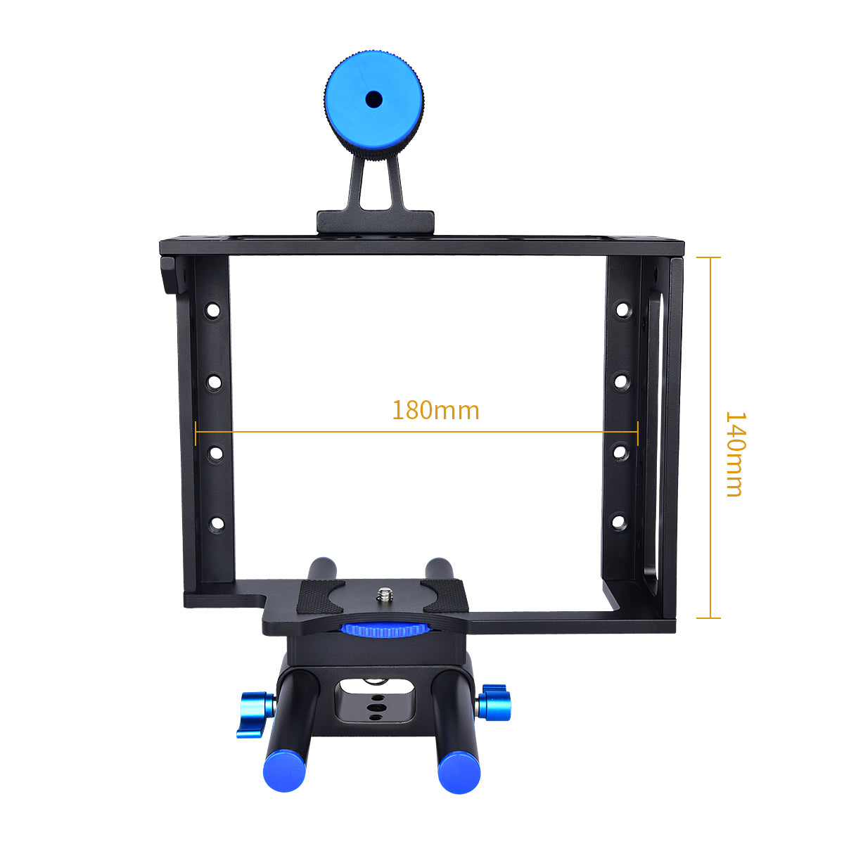 Yelangu C1 Video Camera Stabilizer DSLR Camera Cage Movie Video Film Making System Case Holder Rack for Canon/Sony/Panasonic and Other Cameras