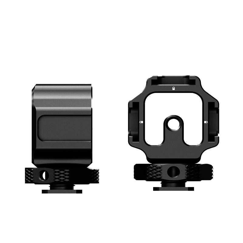 SLR Camera Three-Head Cold Shoe Base Connector Microphone Fill Light Expansion Aluminum Alloy Adapter