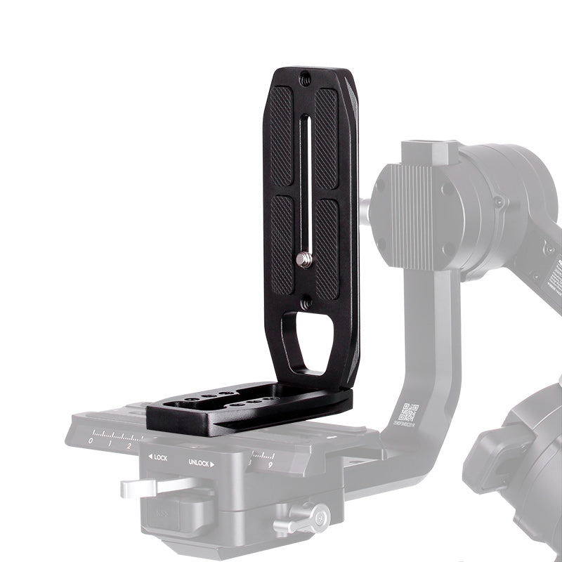 Uniqkart Vertical Shooting Quick Release L Plate Mount Bracket for DSLR Camera Camcorder Hand-held Stabilizer