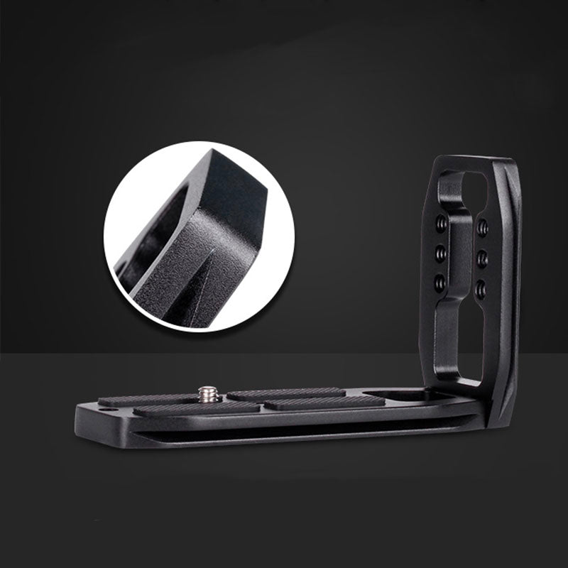 Uniqkart Vertical Shooting Quick Release L Plate Mount Bracket for DSLR Camera Camcorder Hand-held Stabilizer