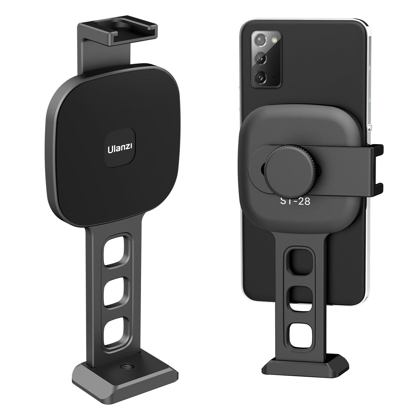 ULANZI ST-28 for iPhone 12/13 Magsafe Phone Mount Holder Vertical Shooting Tripod Mount for Video Light Mic