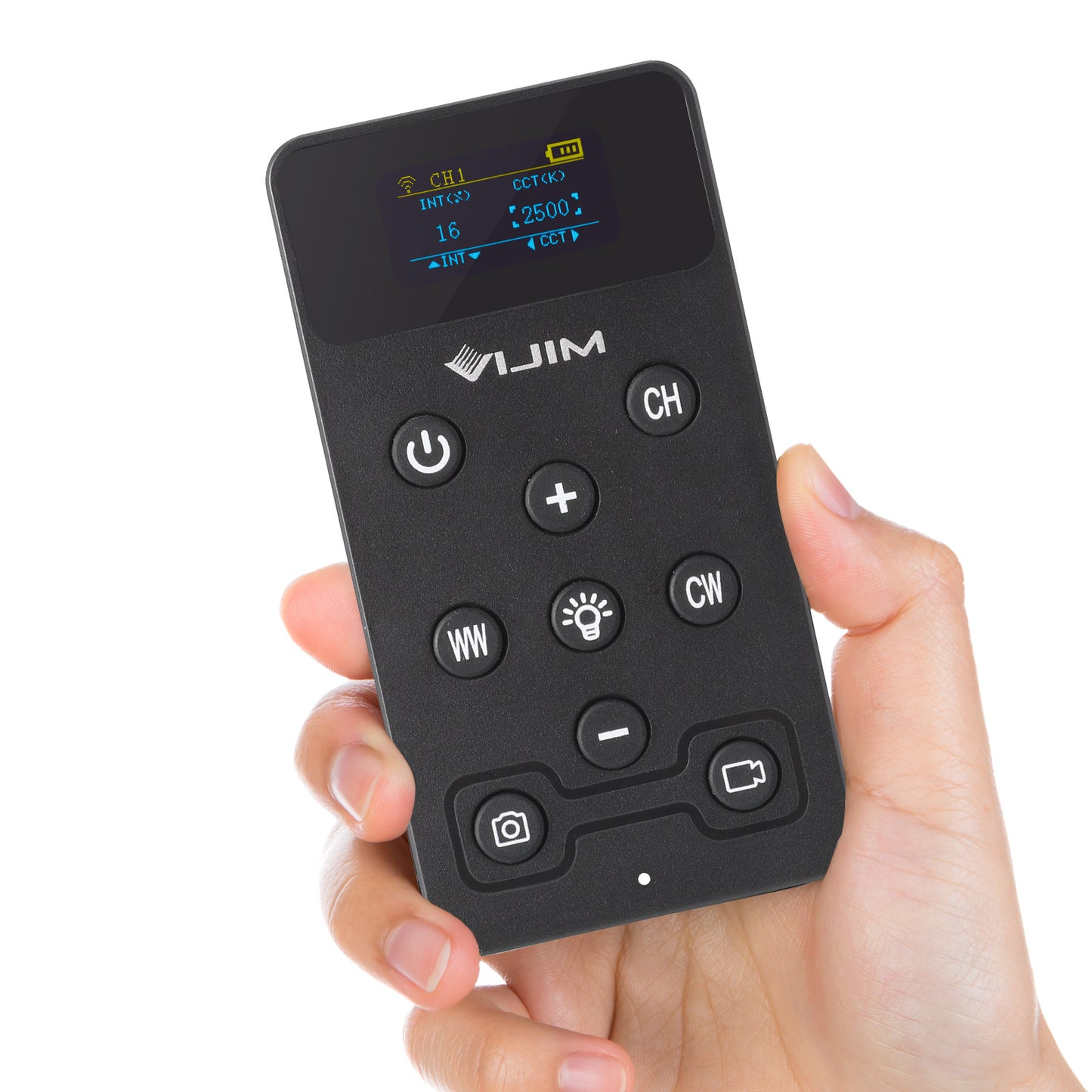 Uniqkart VIJIM K12 for Live Stream Photo Studio LED Video Light Panel with C-clamp Table Mount Stand and Remote Control Photography Lighting