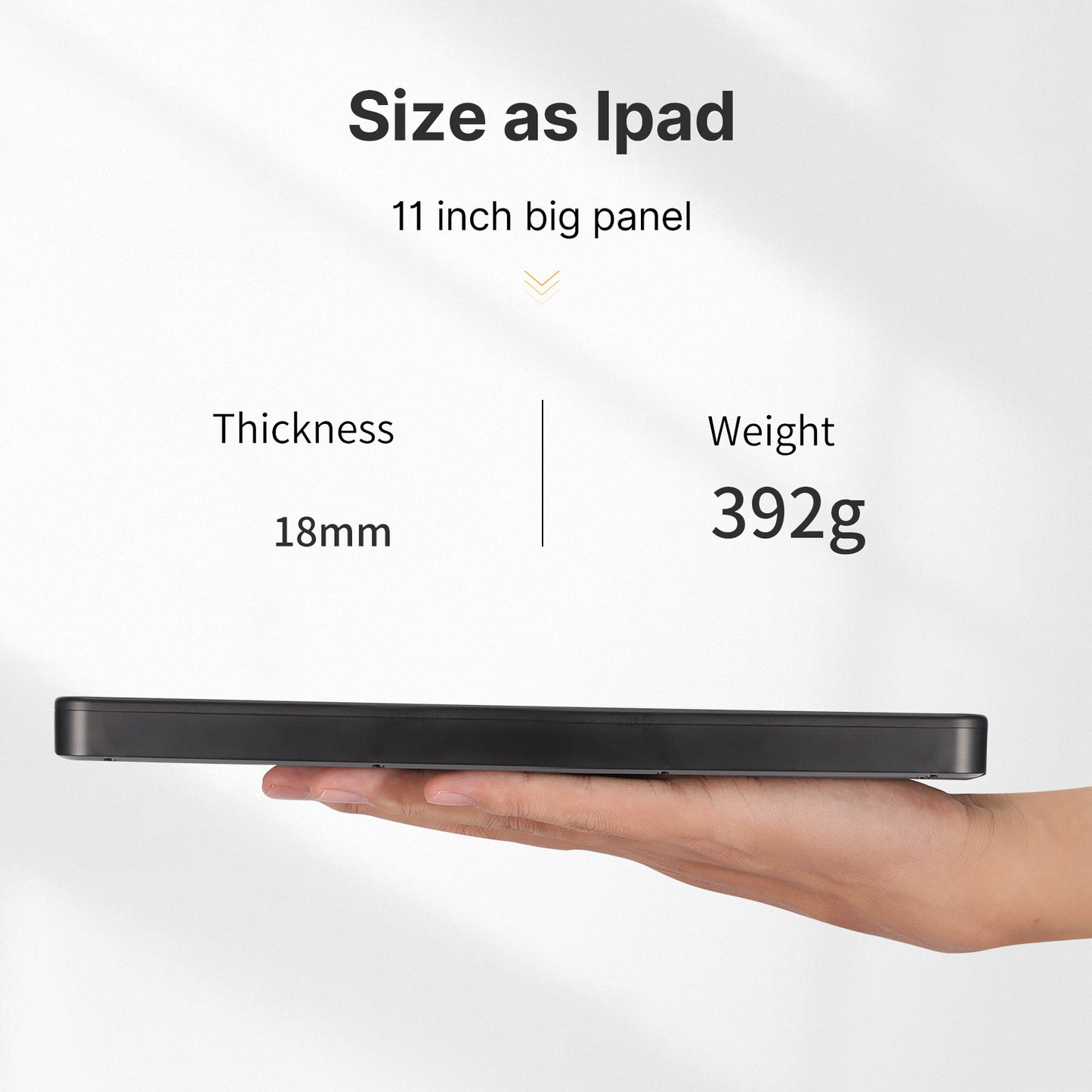 Uniqkart VIJIM K12 for Live Stream Photo Studio LED Video Light Panel with C-clamp Table Mount Stand and Remote Control Photography Lighting