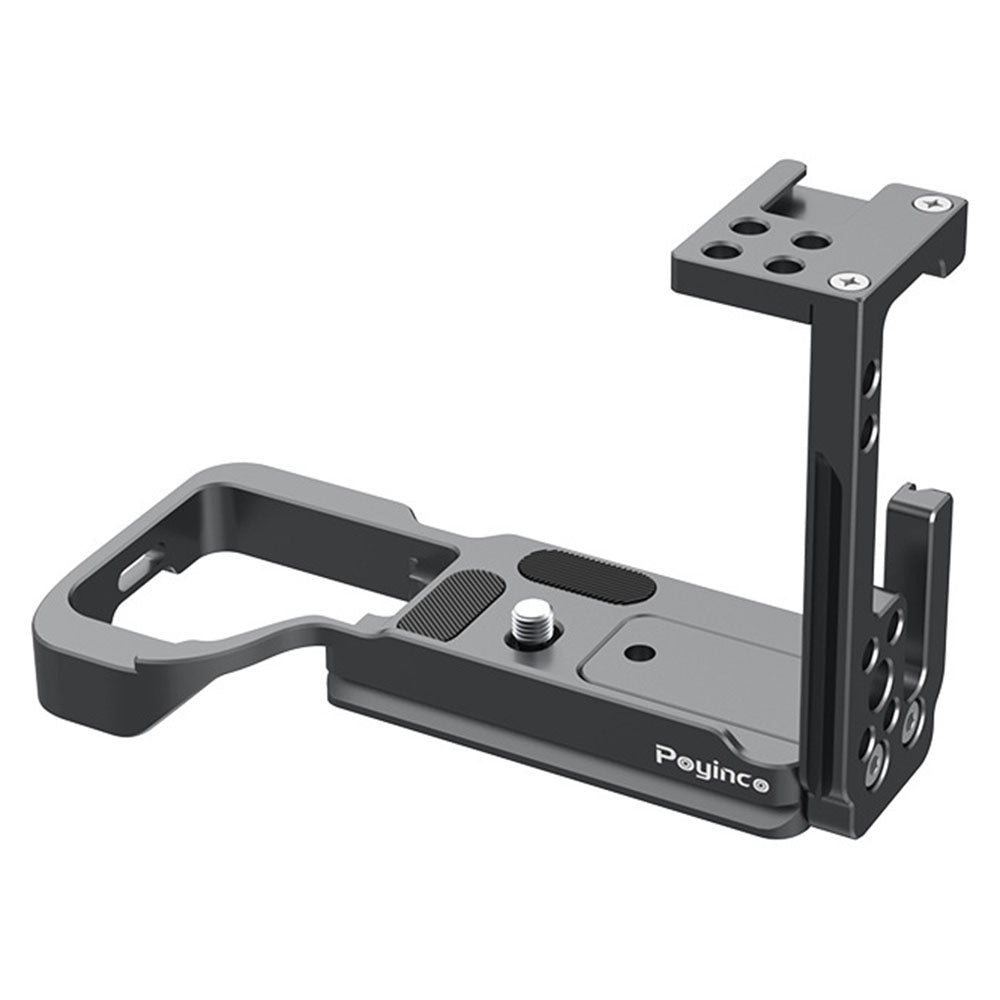 Uniqkart JN-037 L-shape Bracket for Sony A7M4 Quick Release Plate Tripod Head Vertical Horizontal Switching Camera Accessories