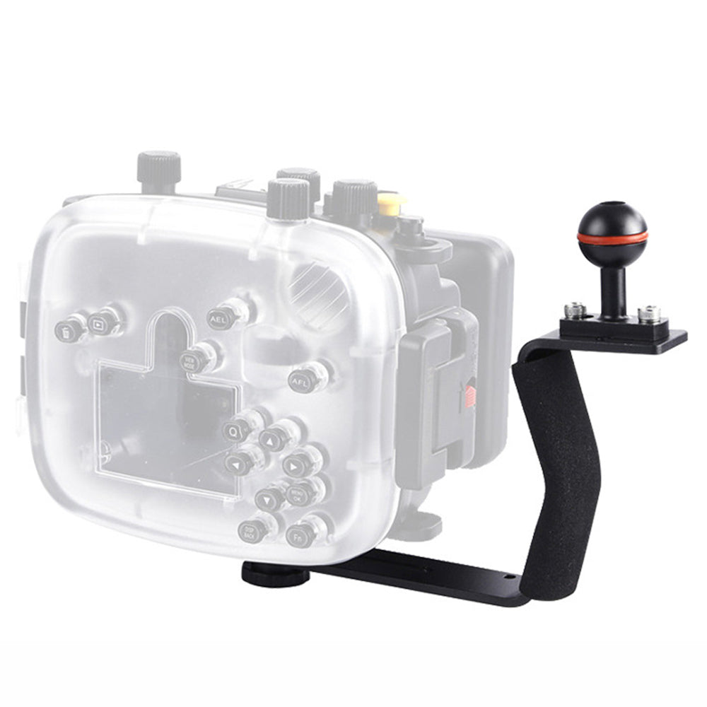 Uniqkart PY-094 SLR Digital Camera Holder Universal Z-shaped Diving Photography Video Recording Camera Mount Stand