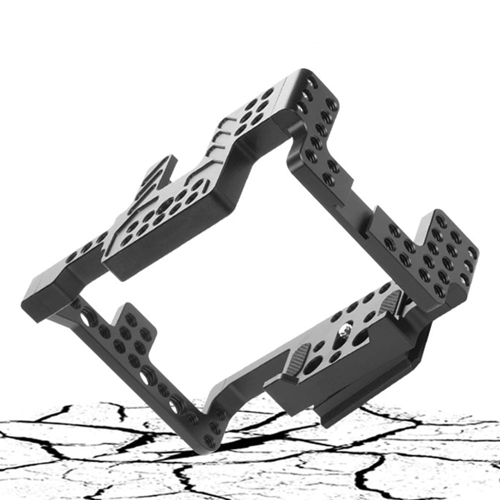 Uniqkart PY-010 Anti-shake Camera Cover Protection Cage for Sony A7 Camera Aluminum Alloy Shockproof Protection Frame