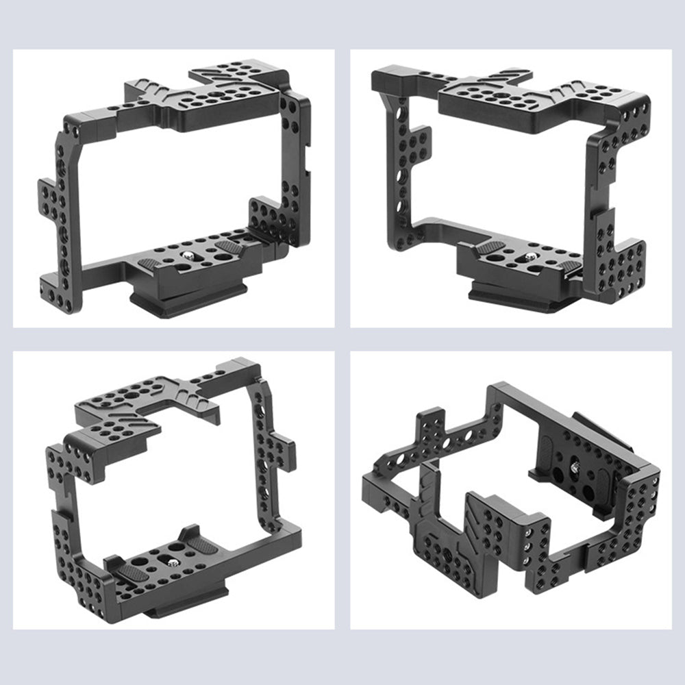 Uniqkart PY-010 Anti-shake Camera Cover Protection Cage for Sony A7 Camera Aluminum Alloy Shockproof Protection Frame