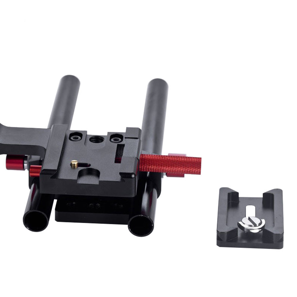 POYINCO For Sony A7 Series/ Nikon D810 Aluminum Alloy Camera Cage Kit with Top Handle Grip Quick Release Base