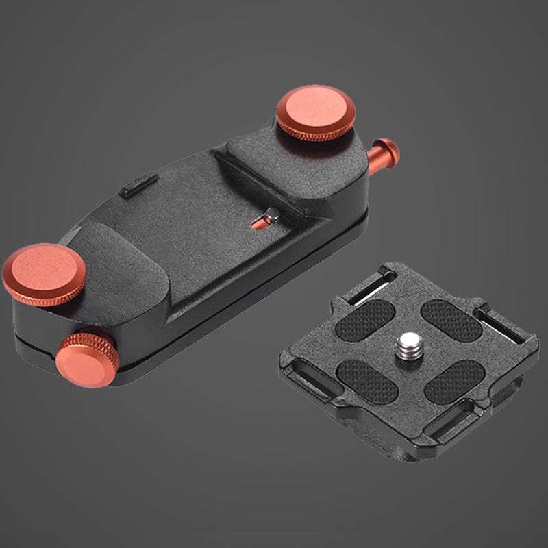 Uniqkart PY-081 for GoPro SLR Camera Belt Clip Backpack Shoulder Strap Hanger - Red