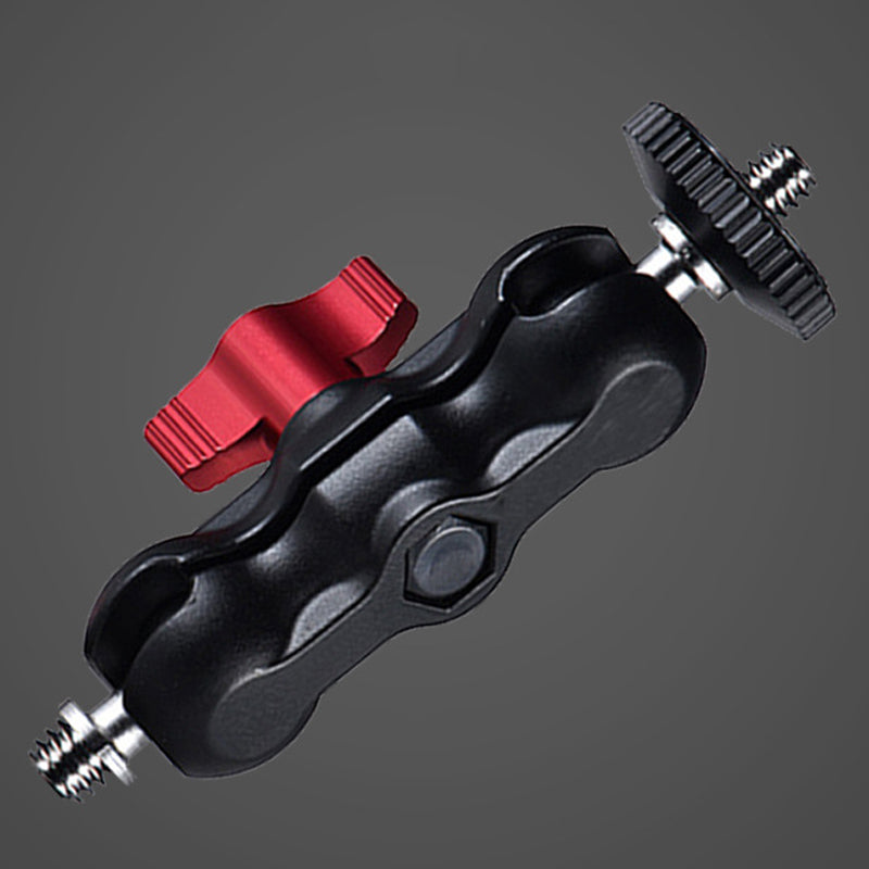 Uniqkart PY-093 Anti-slip Camera Clamp Mount Monitor 360-degree Ball Head Magic Arm with Screw Adapter for DSLR/LED Lights