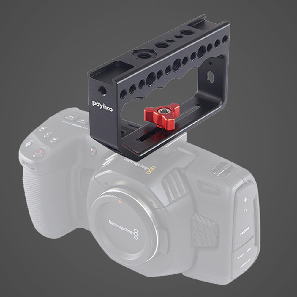 Uniqkart PY-003 Universal DSLR Camera Top Handle Aluminum Alloy Expansion Adapter