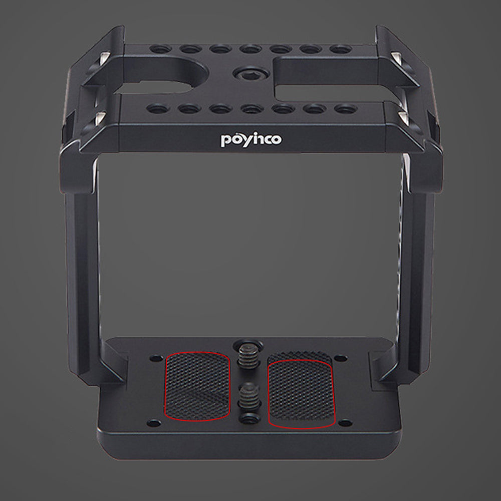 Uniqkart PY-038 for Z CAM E2 Camera Protective Cage Expansion Frame Outdoor Photography Accessory