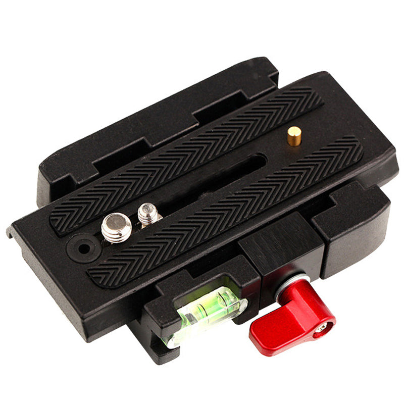 Uniqkart PY-079 for Manfrotto 577/500/701 Camera Aluminum Alloy Quick Release Plate Clamp Adapter Mount Accessory