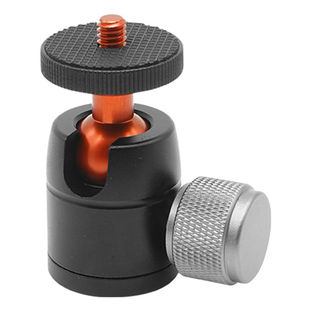 Uniqkart PY-103 360 Degrees Rotating 1/4 Screw Interface Aluminum Alloy SLR Camera Ball Head Gimbal Bracket