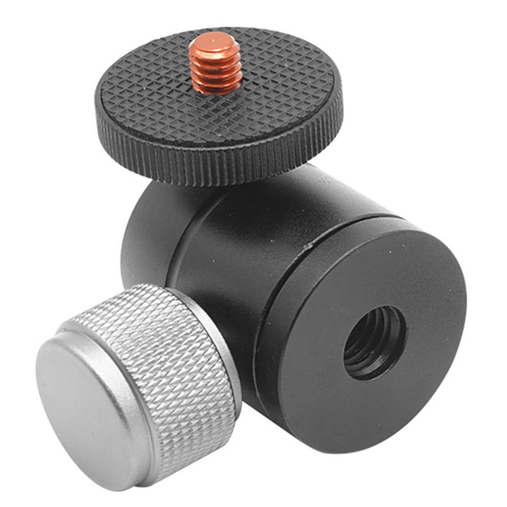 Uniqkart PY-103 360 Degrees Rotating 1/4 Screw Interface Aluminum Alloy SLR Camera Ball Head Gimbal Bracket