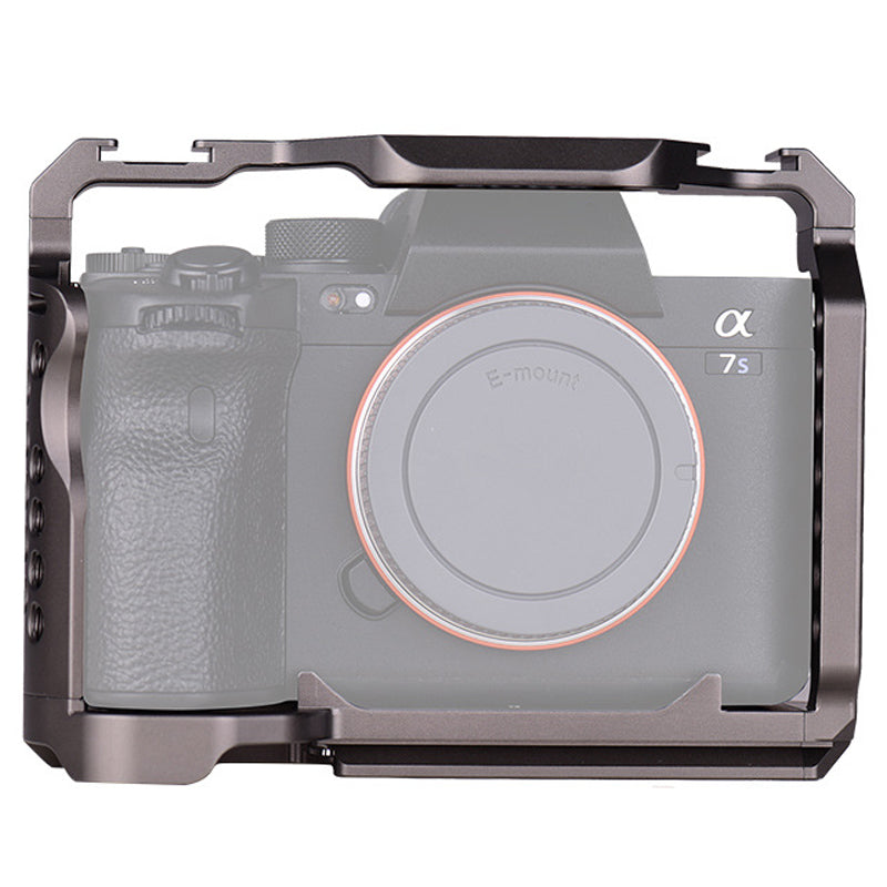 Uniqkart JN-013 for Sony A7S3 Camera Aluminum Alloy Cage Frame Case Photography Accessory