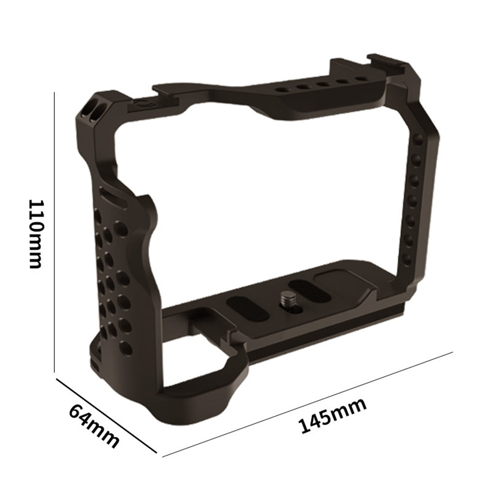 Uniqkart JN-013 for Sony A7S3 Camera Aluminum Alloy Cage Frame Case Photography Accessory
