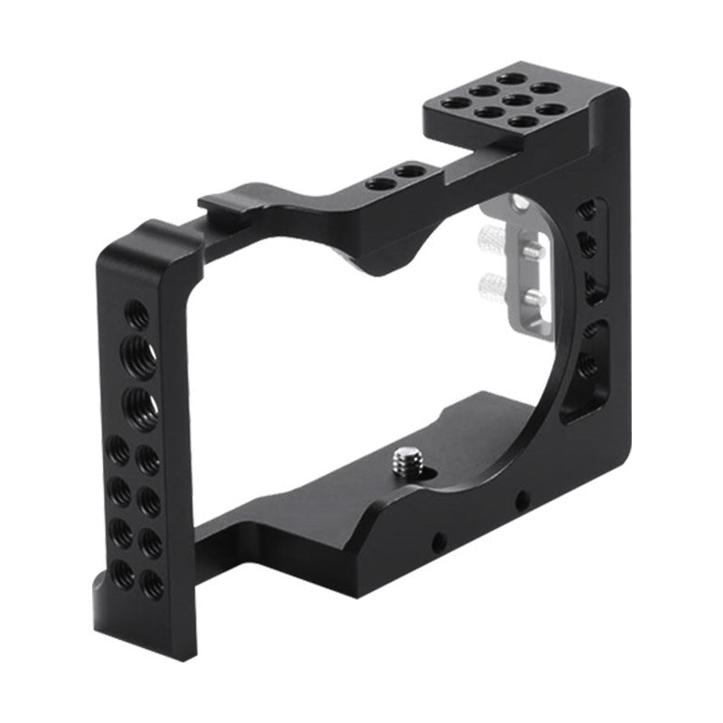 Uniqkart PY-026 for Sony A6100/A6300/A6400/A6500 Protective Cage Aluminum Alloy Expansion Frame Camera Accessory