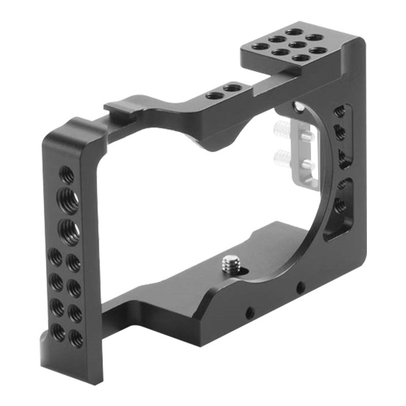 Uniqkart PY-026 for Sony A6100/A6300/A6400/A6500 Protective Cage Aluminum Alloy Expansion Frame Camera Accessory