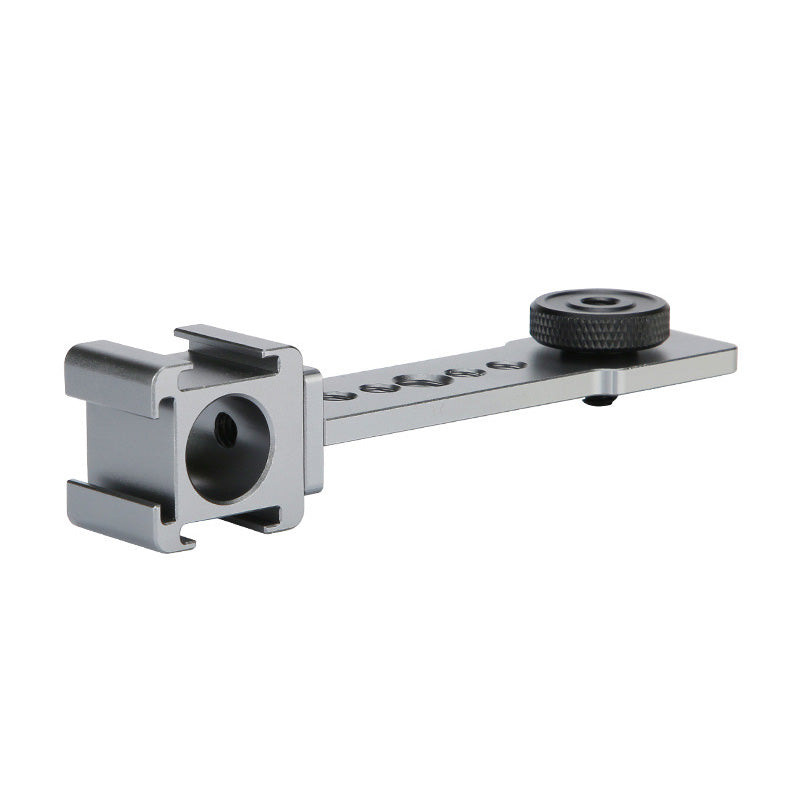 Uniqkart JN-031 Three-Head Cold Shoe Mount Bracket Aluminum Alloy Camera Expansion Base