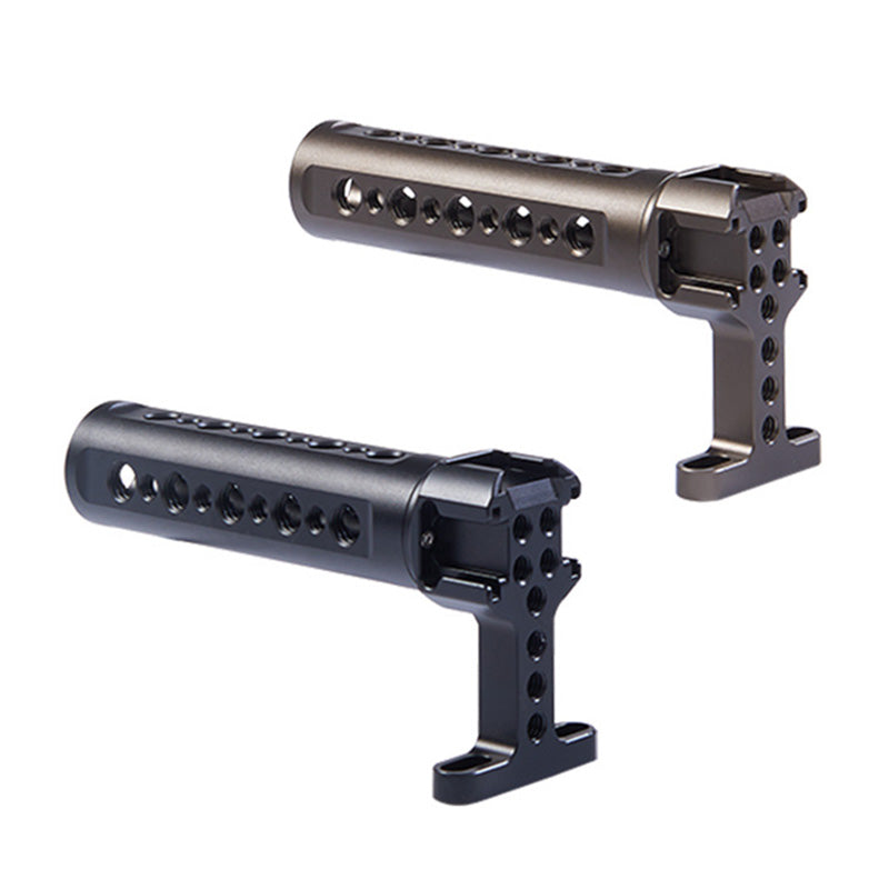 Uniqkart JN-011 Universal Three-Head Cold Shoe Mount Adapter SLR Camera Top Handle - Black