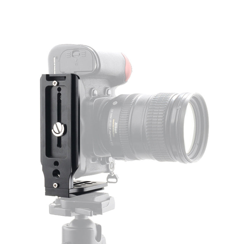 Uniqkart PY-078 Universal Aluminum Alloy Vertical Shooting Quick Release L Plate SLR Camera Accessory