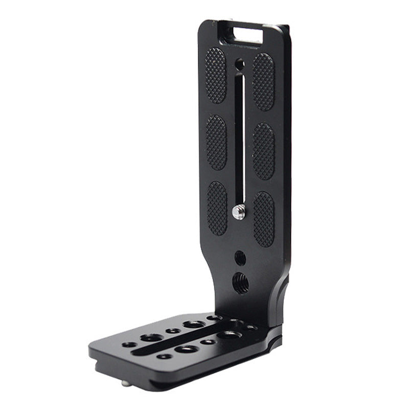 Uniqkart PY-078 Universal Aluminum Alloy Vertical Shooting Quick Release L Plate SLR Camera Accessory