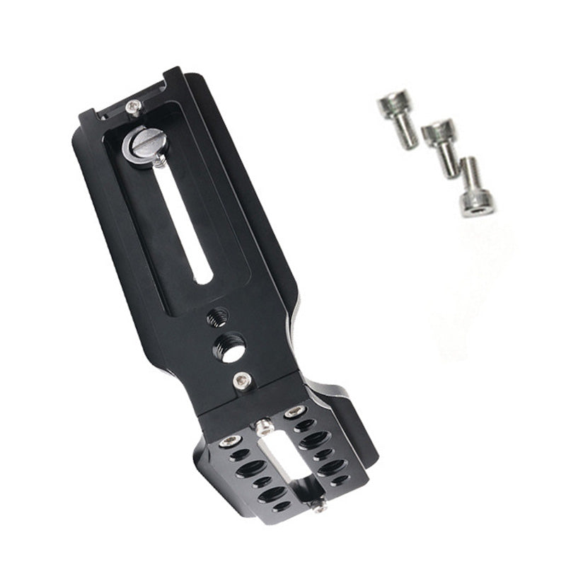 Uniqkart PY-078 Universal Aluminum Alloy Vertical Shooting Quick Release L Plate SLR Camera Accessory