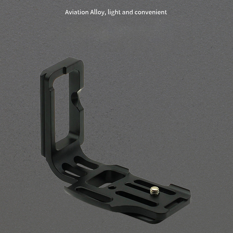 Uniqkart PY-058 for Nikon D800/D810 Camera Vertical Shooting Aluminum Alloy Quick Release L Plate