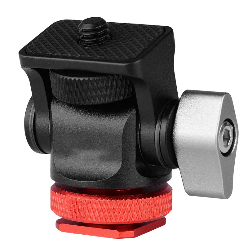 Uniqkart PY-067 Monitor Holder Camera Clamp Swivel and Tilt Monitor Mount Adapter - Red