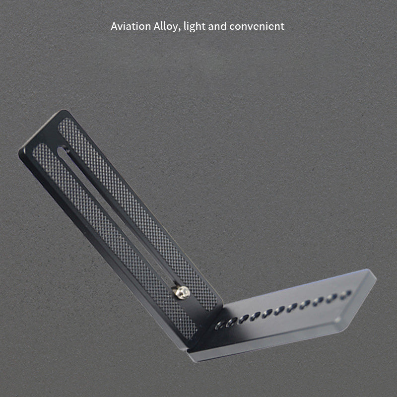 Uniqkart PY-035 Universal SLR Camera Vertical Shooting Quick Release L Plate Mount Bracket