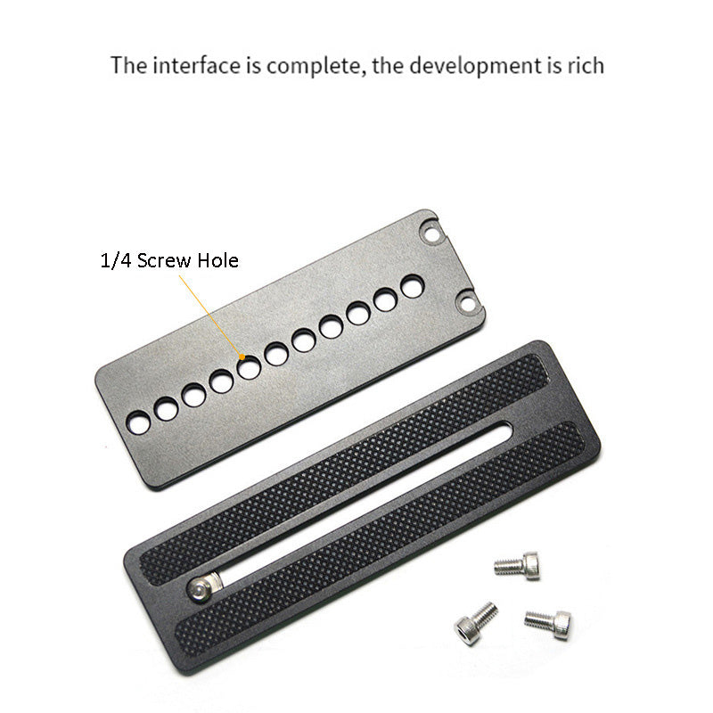 Uniqkart PY-035 Universal SLR Camera Vertical Shooting Quick Release L Plate Mount Bracket