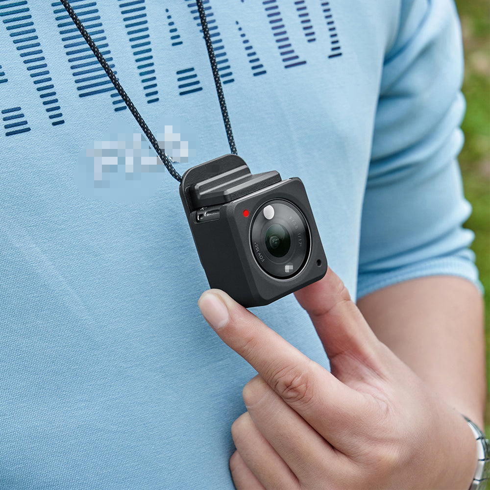 EWB9098 Silicone Case for DJI Action 2 Separate Design Protective Anti-drop Shell Cover (Dual-screen Version)