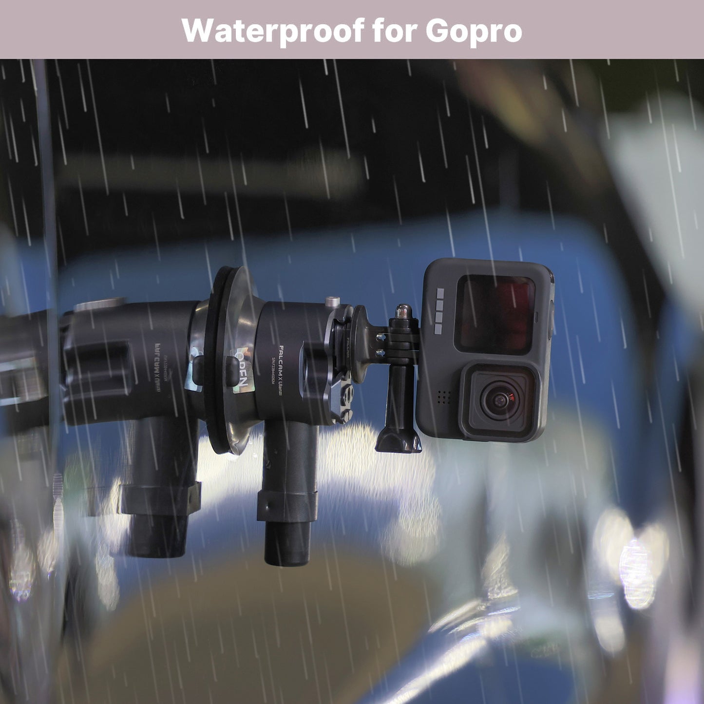 ULANZI FALCAM F22 3 inch Quick Release Suction Cup Mount Compatible with Action Camera Boats Vehicle Windshield & Window Camera Holder