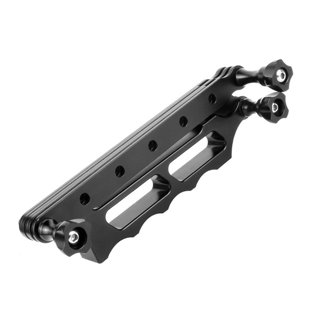 F28068 For GoPro Xiaoyi Yi 3-Section Folding Arm Diving Aluminum Alloy Camera Tripod Stand