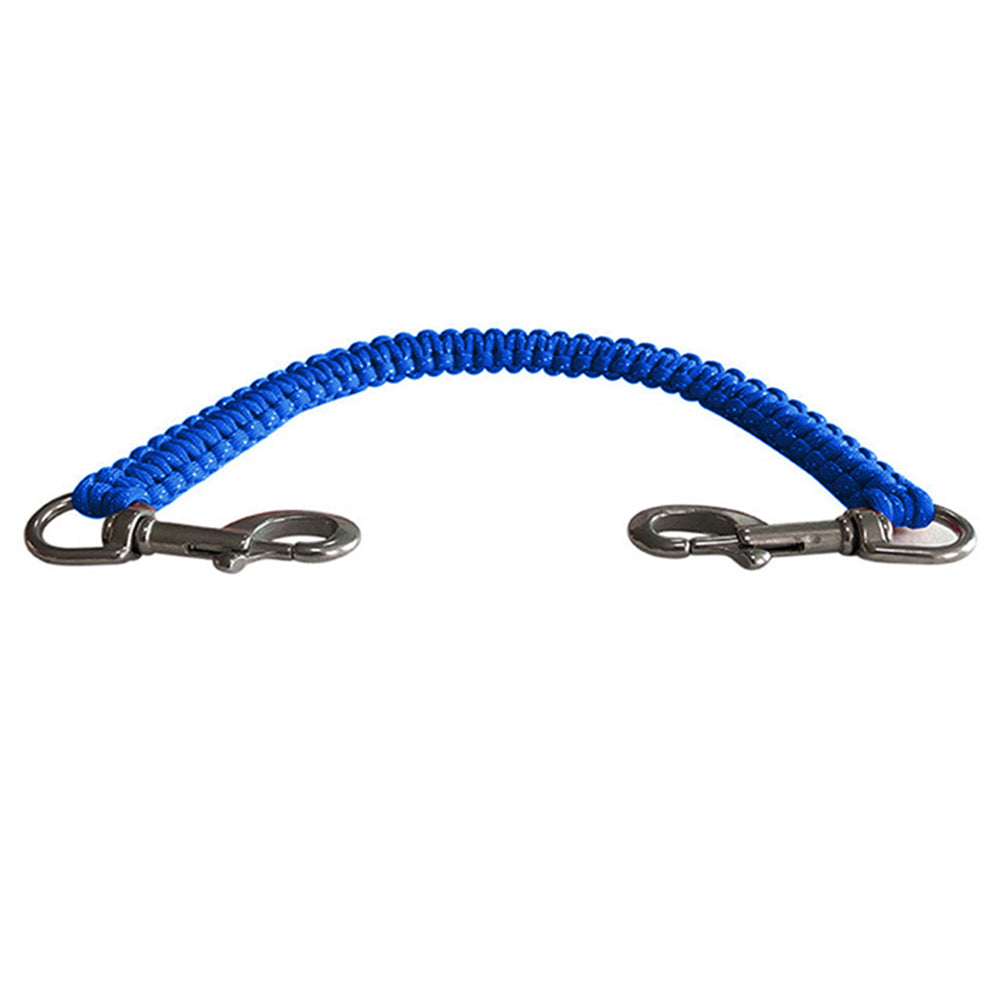 F35427-30 Diving Photography Rope Double Handle Support Belt for Camera Housing Underwater Light Stand - Blue