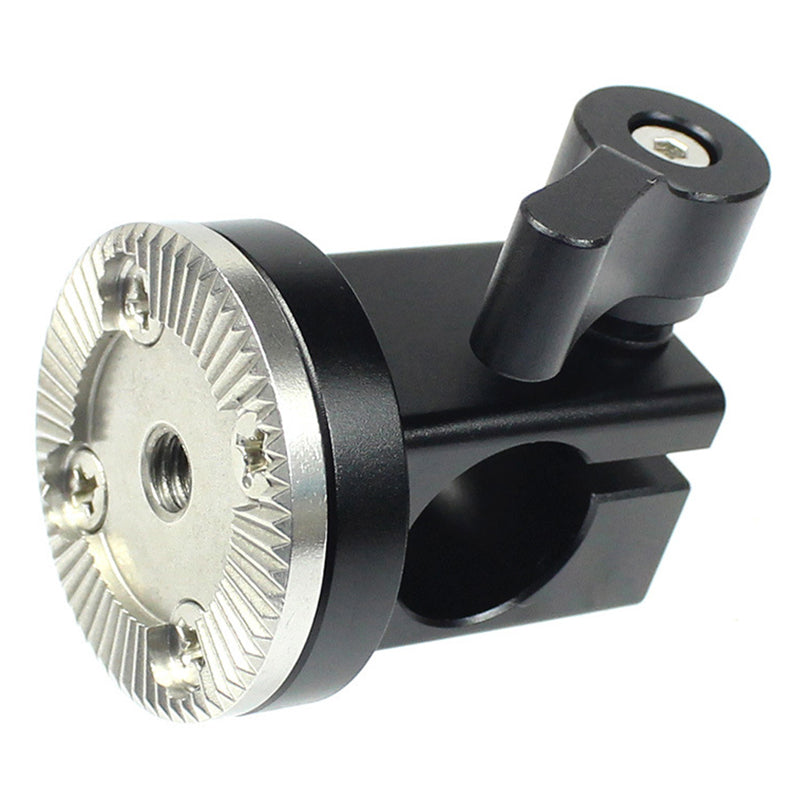 F42588 Arri M6 Thread Adapter with 15mm Rod Clamp Mount Bracket for DSLR Camera Cage Rig Rail Handle Gimbal