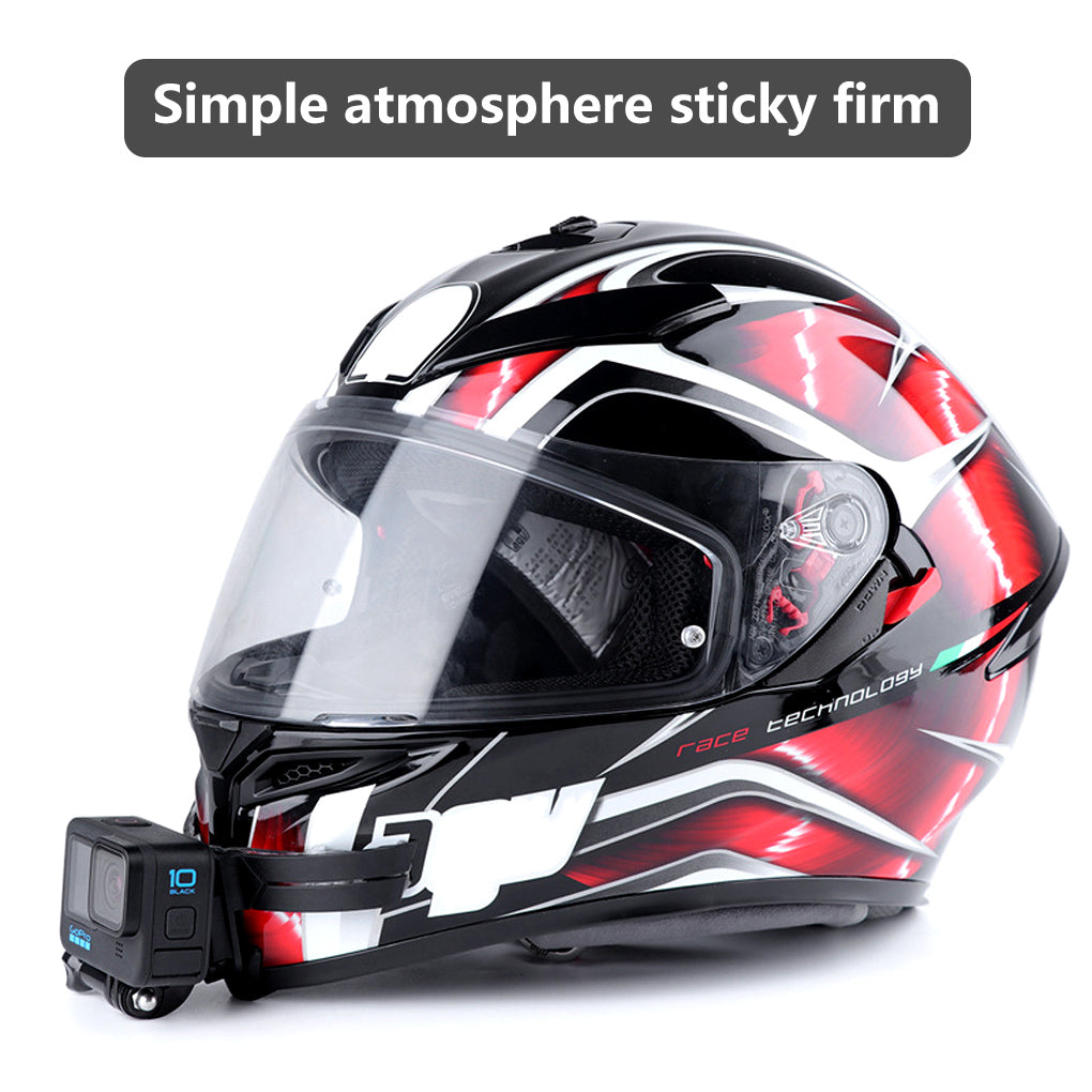 Uniqkart for GoPro 10/9 / Insta360 Action Camera Motorcycle Helmet Chin Strap Mount Holder Support Bracket