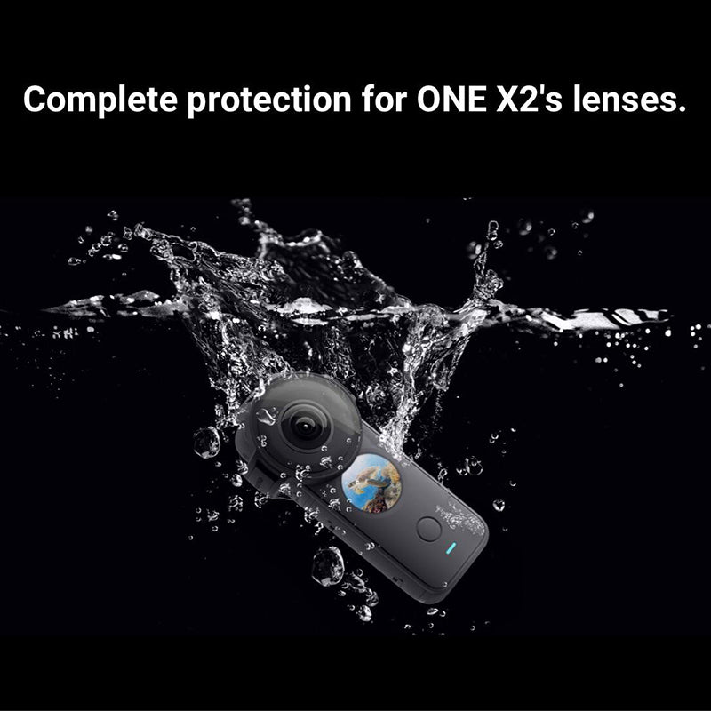 Uniqkart for Insta360 One X2 Premium Lens Guard 10m Waterproof Protector Camera Accessories