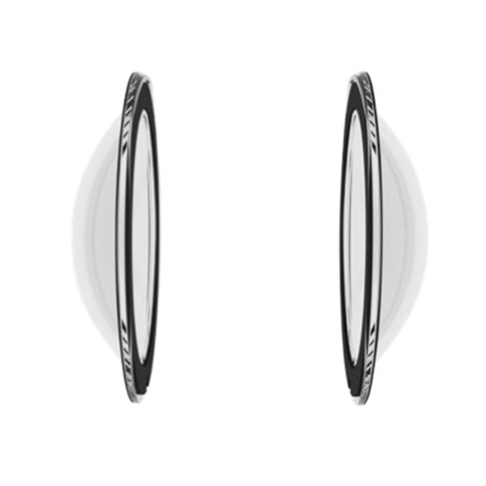 Uniqkart for Insta360 One X2 Splash-proof Front + Rear Camera Lens Guard Protective Film Cover