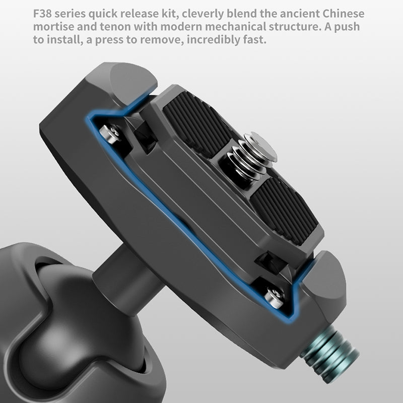 FALCAM 2764 F38 Ball Shaped Quick Release 1 / 4inch Screw Gimbal for DSLR Camera Ballhead Ball Head