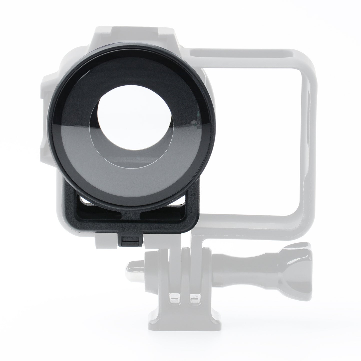 Uniqkart for Insta360 ONE RS Panorama Camera Lens AF AR Double Optical Coating HD Clear PC+ABS+Tempered Glass Camera Accessories