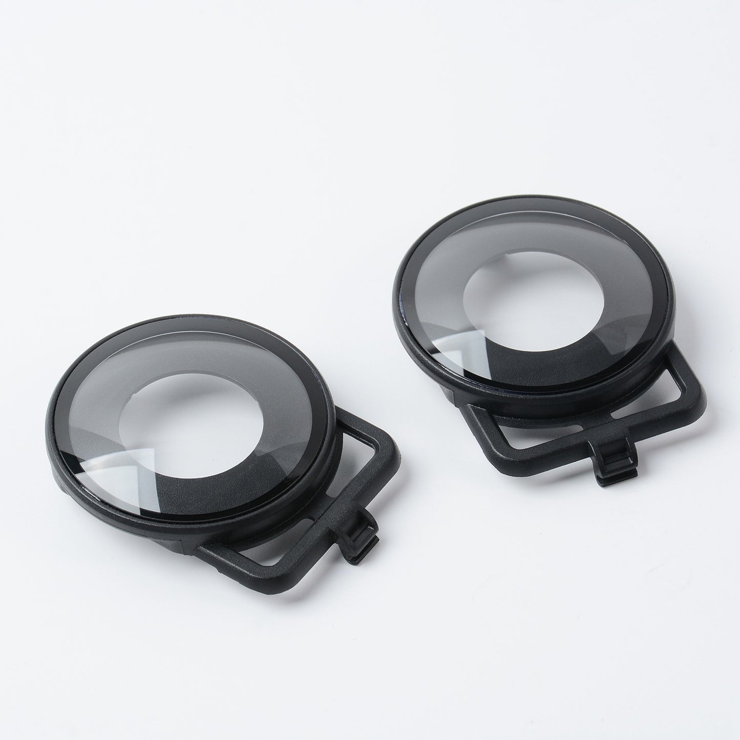 Uniqkart for Insta360 ONE RS Panorama Camera Lens AF AR Double Optical Coating HD Clear PC+ABS+Tempered Glass Camera Accessories